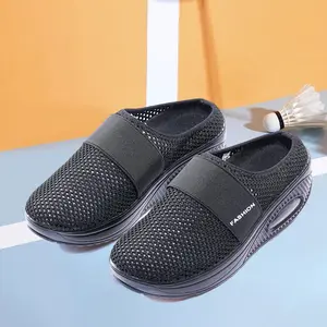 Lumubby Mules & Clogs for Women and Men Arch Support Orthopedic Sandals Slippers Air Cushion Mesh Platform Round Toe Slip On Comfort Wear Diabetic Shoes Closed Toe Open Back Slides Sandals