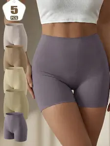 Women's High Waist Seamless Shaping Leggings, Fitted Comfortable Skin-Friendly Elasticity, All Seasons Casual Plain Design, High Waisted Compression