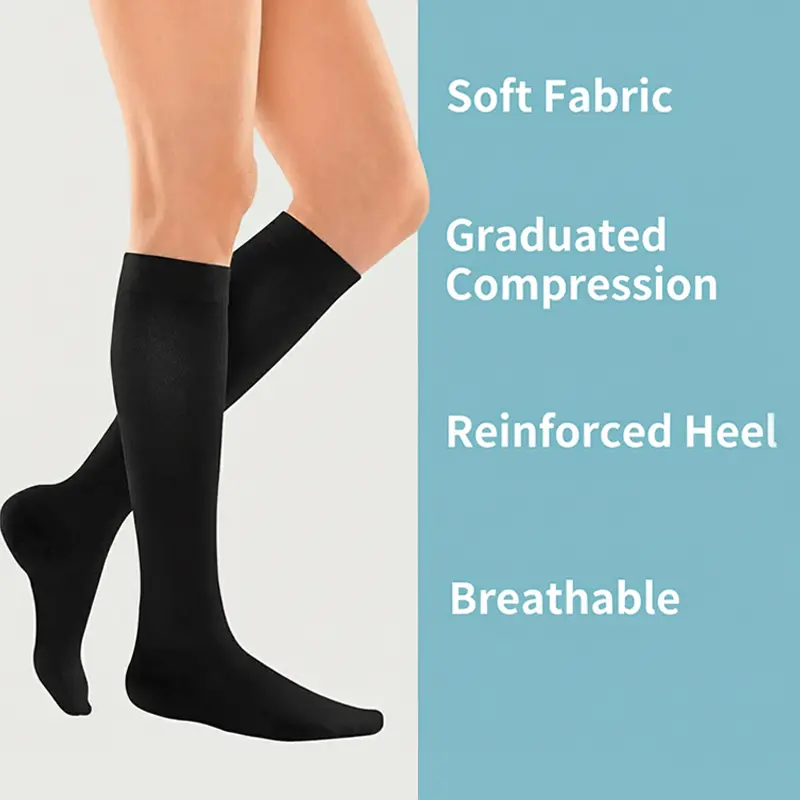 Luna&&luxe6 Pack Multi-Style Compression Socks Cute Patterns Solid Colors Relieve Fatigue for Nurses Travelers & Office Workers Luna&&luxe6 Pack Multi-Style Compression Socks Cute Patterns Solid Colors Relieve Fatigue for Nurses Travelers & Office Workers