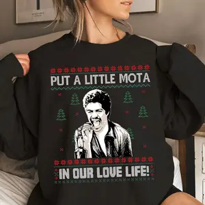 Put A Little Mota In Our Love Life Ugly Sweater, Labamba Mexican Movie Shirt, Old Movie Christmas Shirt, Christmas Ugly Sweater