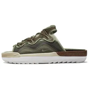 Nike Offline 2.0 Men's Fashion Quick-Dry Slide Sandals in Olive Green Verifiable, with credentials and supporting global authentication