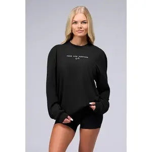 Unisex Classic Cotton Luxe Oversized LS Tee