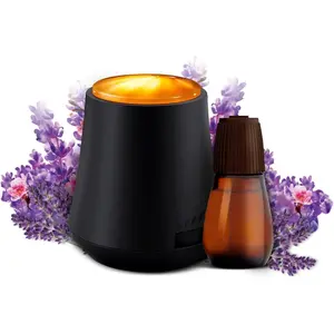 Essential Mist Starter Kit, Diffuser + 1 Refill, Lavender and Almond Blossom, Air Freshener, Essential Oils, Springtok