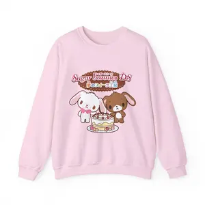 Cutecore Jojifuku Tee - Shirousa And Kurousa Kawaii Shirt - Sanrio Sugar Bunnies