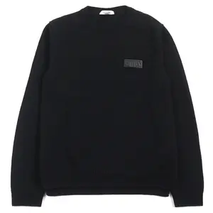 Pre-owned Valentino Others Small Leather Goods Cashmere Crew Neck Sweater Black S