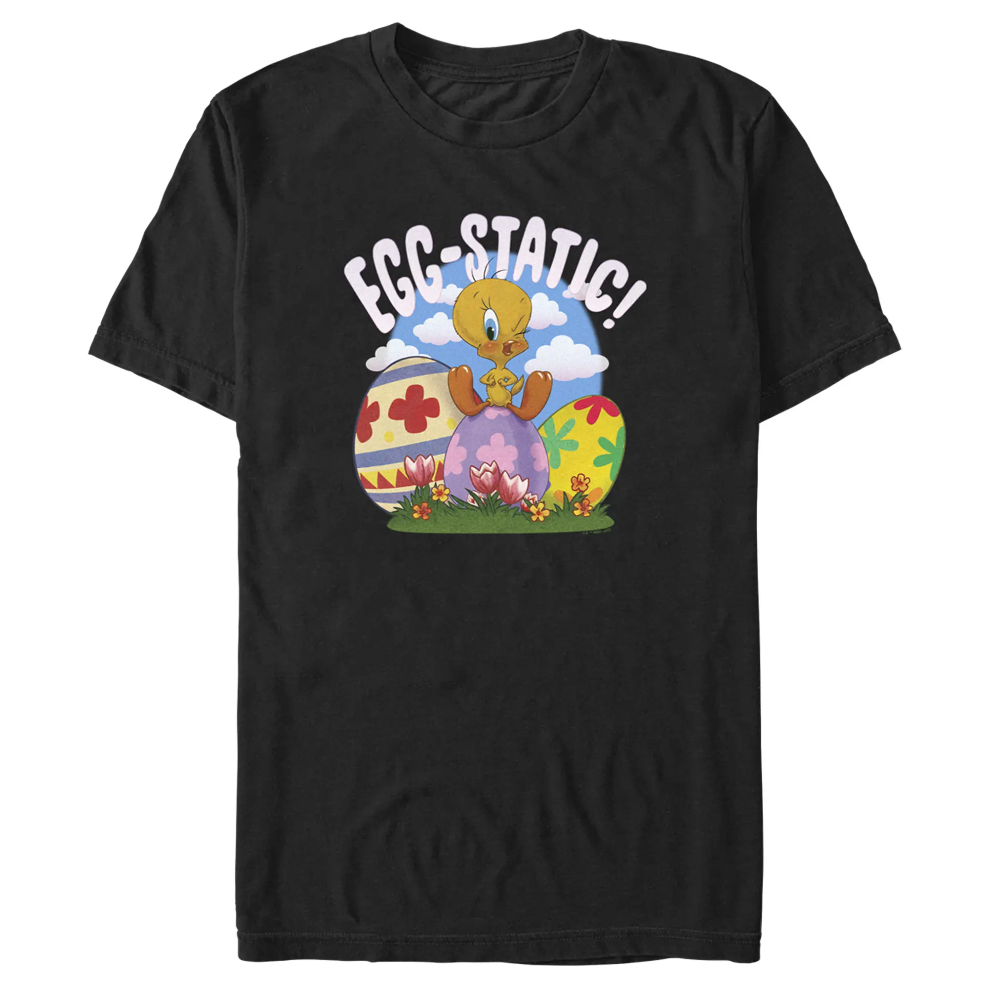 Men's Looney Tunes Egg-Static Tweety T-Shirt