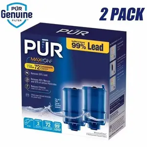 Pur RF-9999 Water Filter Replacement (2 Pack) - Compatible with Pur Faucet Models FM-2500V, FM-3700