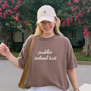 Public School Kid Unisex Tee Comfortable Casual Fit Super Soft Material Unisex Fit Ideal for Everyday Wear