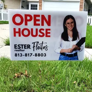 Custom Yard Sign Open House
