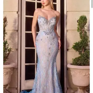 Floral Beaded Gown