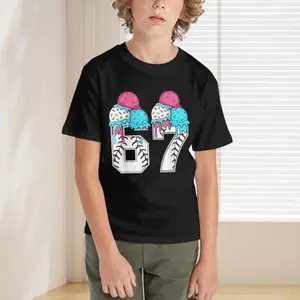 This stylish T-shirt features a unique design inspired concept and is perfect for children of all ages—suitable for school, work, or casual wear.
