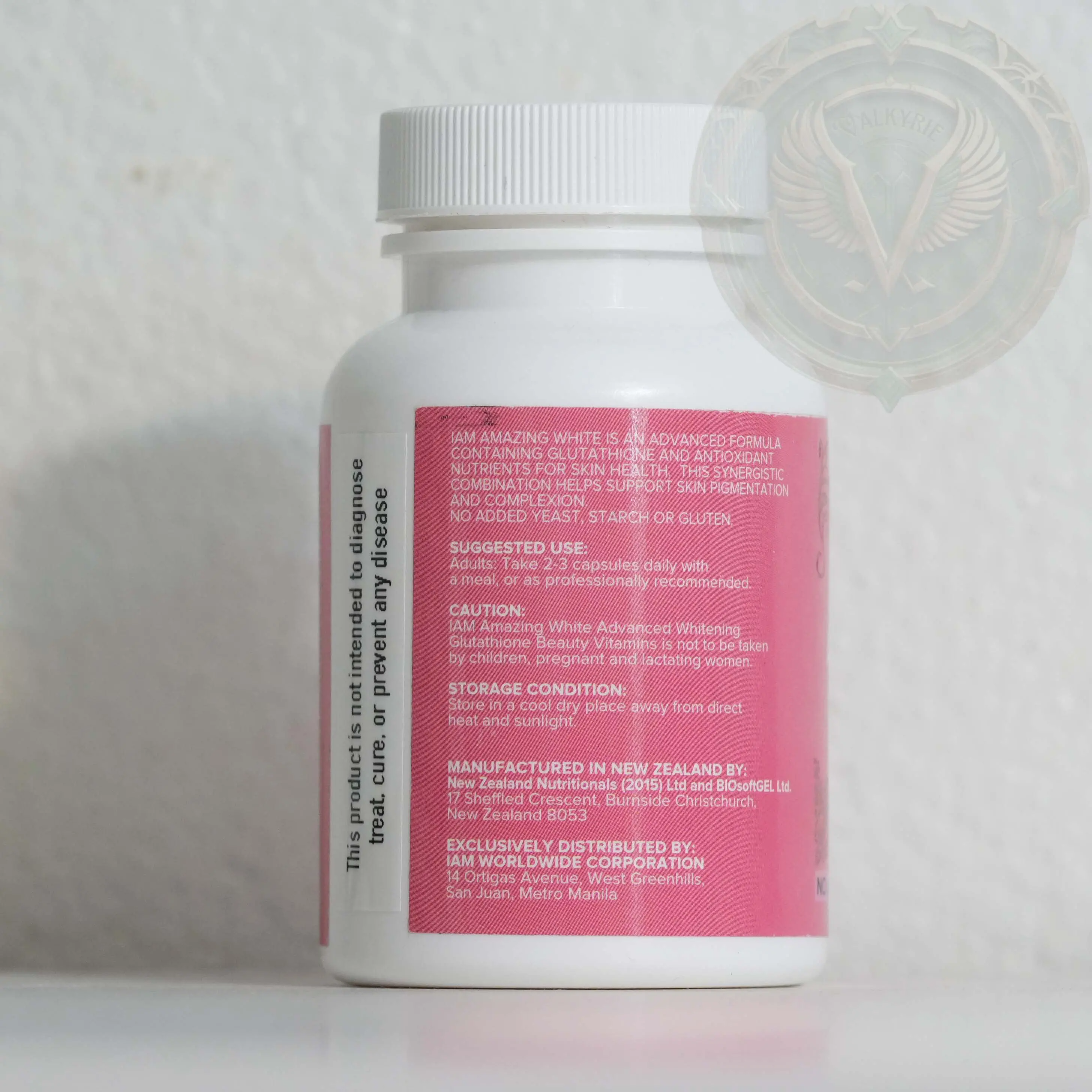 IAM Amazing White Glutathione + Beauty Vitamins Supplement (60 Capsules) - TikTok Shop IAM Amazing White Glutathione + Beauty Vitamins Supplement (60 Capsules) - TikTok Shop