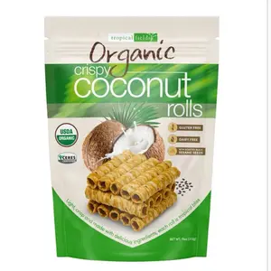 Tropically Fields Organic Coconut Rolls, 11 oz snack
