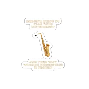 Saxophone Imagine Stickers!