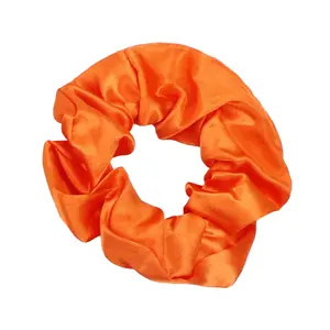 1 Count Soft Satin Scrunchies, Non Slip, No Damage Scrunchies Hair Ties