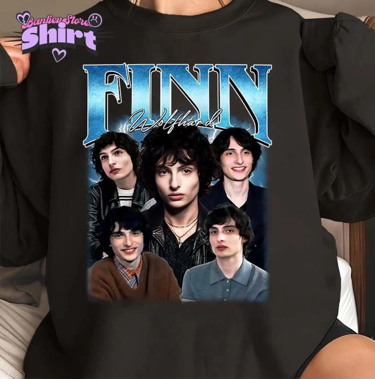Finn Wolfhard Vintage Bootleg Unisex T-shirt, Finn Wolfhard Vintage, Finn Wolfhard Homage, Finn Wolfhard Fan Tees, Finn Wolfhard Sweater