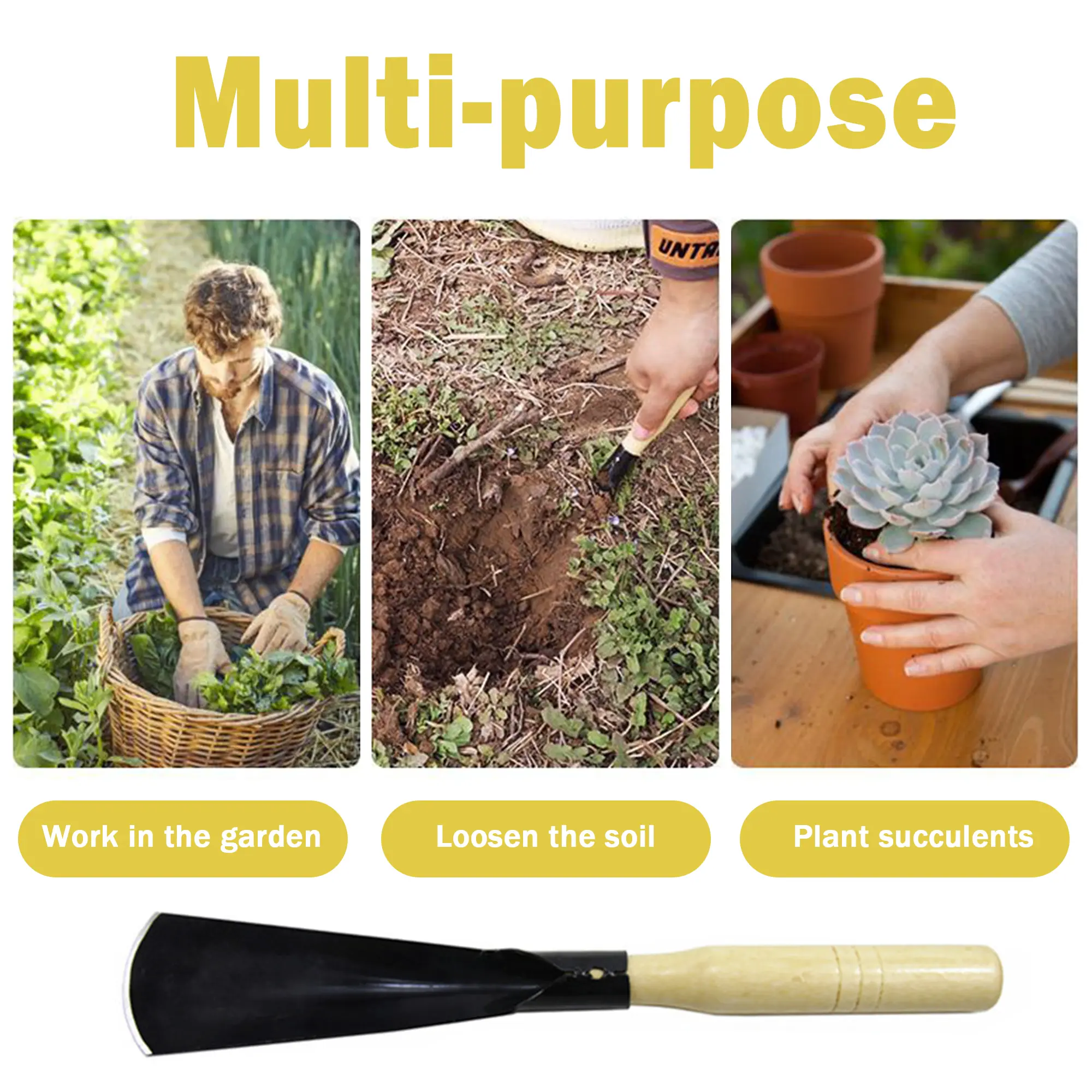 Flat Tip Soil Moving Spade
