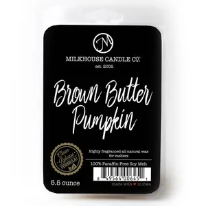 Milkhouse Candle Company - Fragrance Melts 5.5oz: Brown Butter Pumpkin