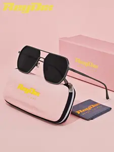 Reydix Unisex High-End Full Frame Sunglasses, Outdoor Cycling Sports Polarized Sunglasses, Uv400 Protection, Metal Frame, All Seasons