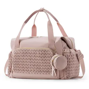 Multifunctional Mommy Bag Multi-compartment Maternity Travel Bag, Lightweight Large Capacity Travel Bag, Unisex Handheld Gym Bag, Carry-on Luggage Travel Bag