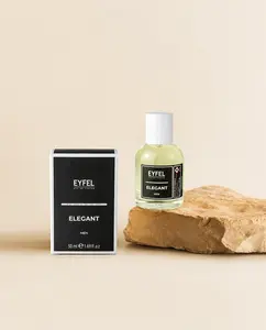 Eyfel Elegant Men EDP 50ML – Fresh Citrus & Marine Woody Cologne with Grapefruit, Sea Notes & Patchouli