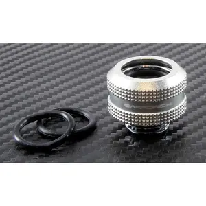 Barrowch Compression Fitting OD 14mm - Matt Silver