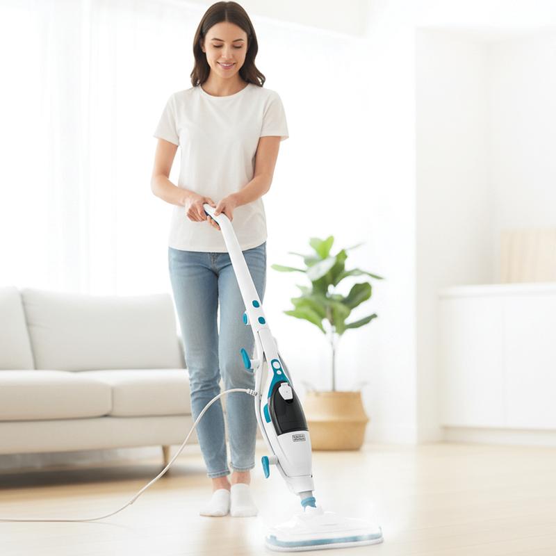 Black + Decker SteamSeries Convertible Steam Mop