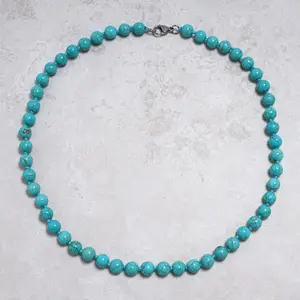Howlite Turquoise Necklace