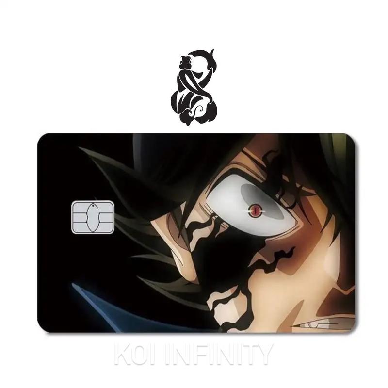 Asta Black Clover Credit Card Sticker - TikTok Shop