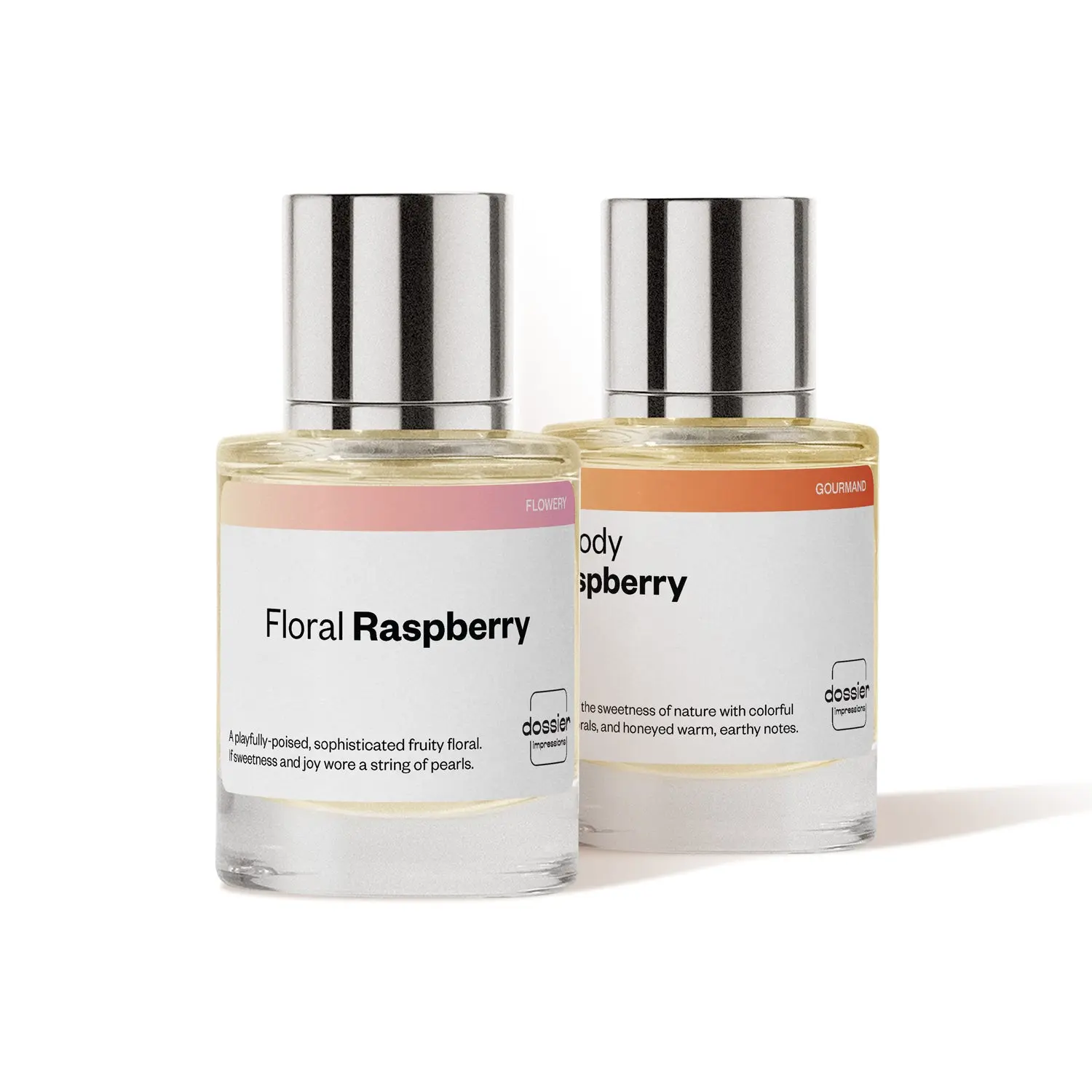Raspberry Jam Bundle, Dossier, Women Perfume Bundle, 2x50ml, Floral Raspberry, Woody Raspberry