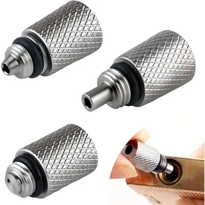 Lighter Refill Adapter Set, 3 Sizes Butane Refill Adapter for S.T.Line 1, Line 2 (Standard/Classic Models) & Gatsby
