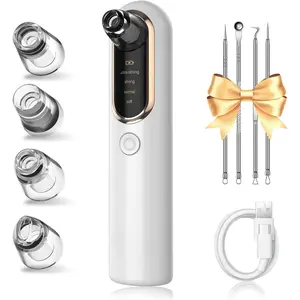 Blackhead Remover Vacuum Pore Extractor Black Head Remover for Face Pore Vacuum Pimple Extractor Skin Tag Remover Tool Pore Cleaner Skincare Mask