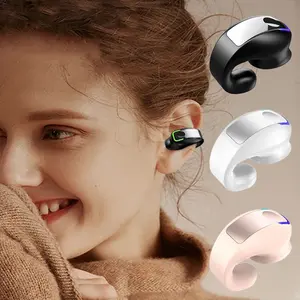 Earphone Clip Wireless Bluetooth Headphone Bone Conduction Headset High Quality Auriculares Sport Noise Canceling With Mic