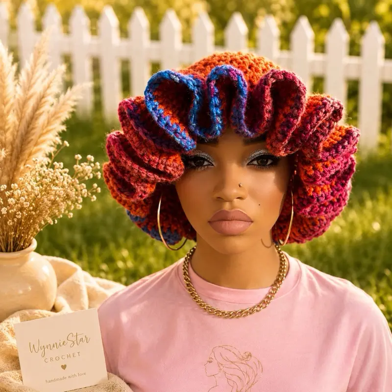 Sunset Harmony Hat