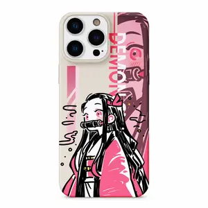 Kawaii Pink Anime Girl Smartphone Casing, Cute Cartoon Illustration Cellphone Accessory for iPhone 17/16/15/14/13 Pro Max Plus, Soft Girly Aesthetic, TPU Shockproof Slim Custom Monogram Striped Transparent iPad Case with Pen Slot, Device Protection