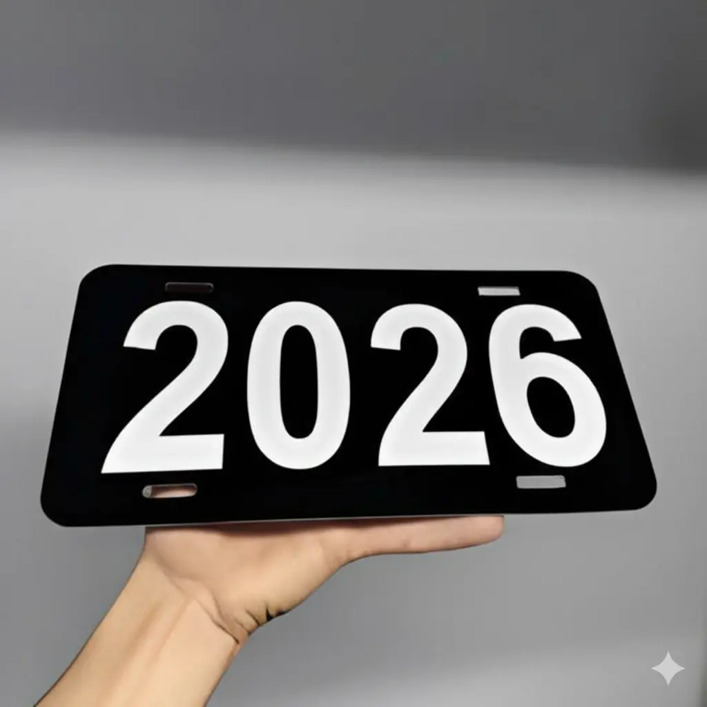 2026 year license plate