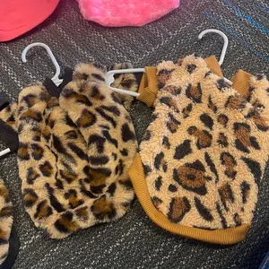 Furry Cheetah Dog Shirt