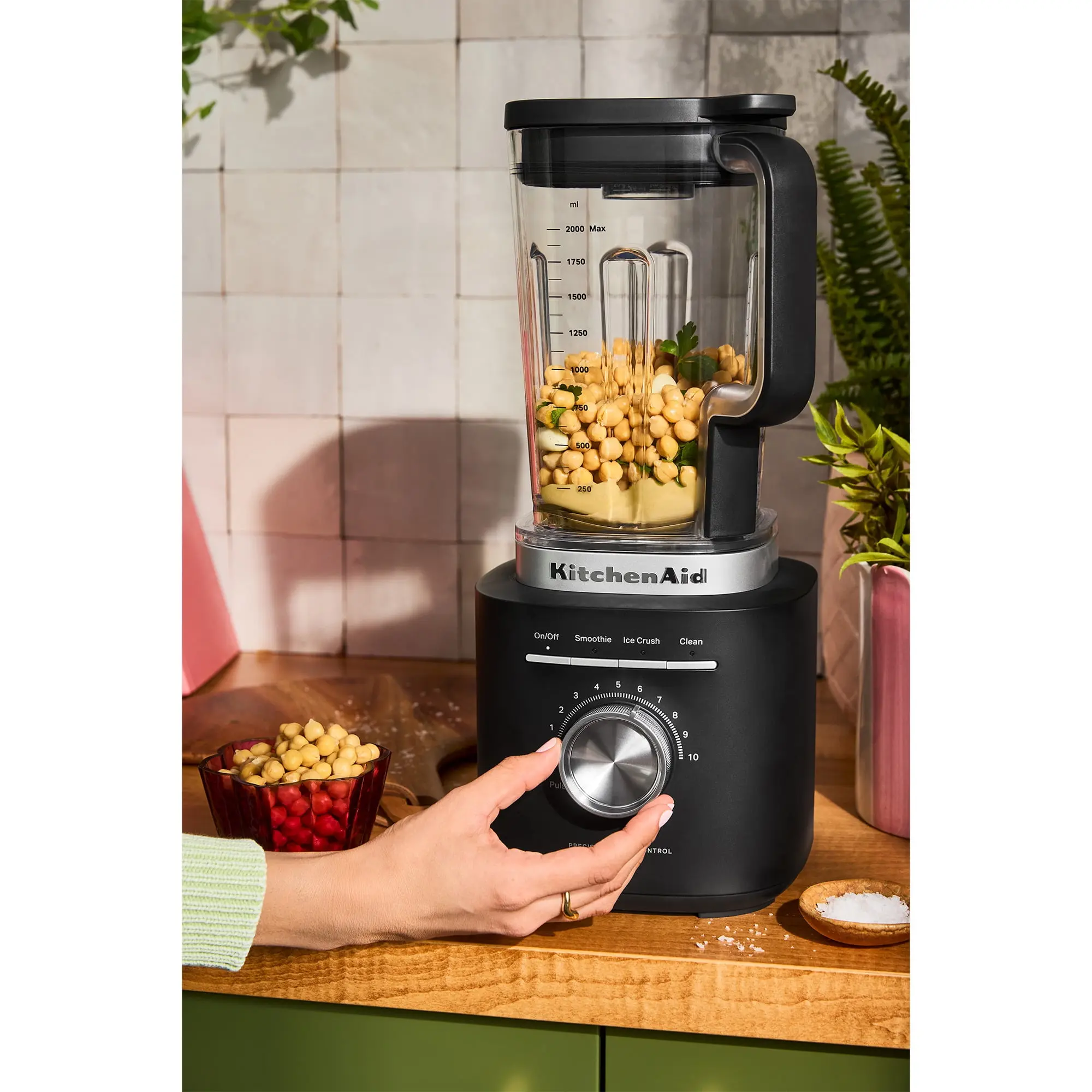 KitchenAid Jug Blender, 68 oz Capacity, 1700 W Peak Pure Power Household Kitchen Appliance KitchenAid Jug Blender, 68 oz Capacity, 1700 W Peak Pure Power Household Kitchen Appliance