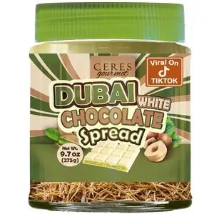 Dubai White Chocolate Spread Jar 9.7 oz Dubai White Chocolate Spread Jar 9.7 oz
