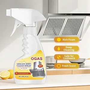 Kitchen grease remover, heavy oil powerful cleaner, range hood cleaner, Kitchen Cleaning Spray. Say goodbye to greasy kitchens and enjoy instant relief!
