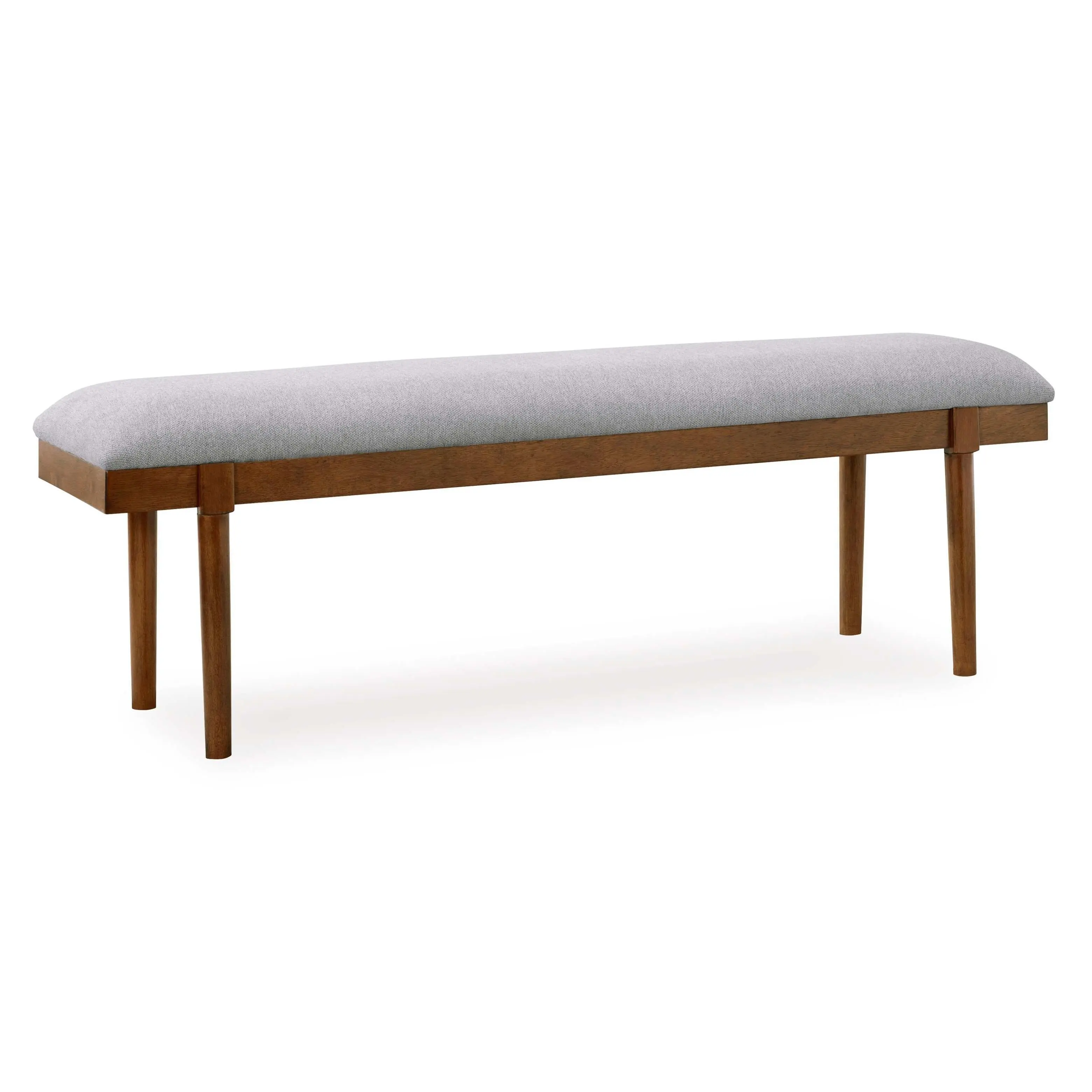 Lyncott Gray & Brown 59" Dining Bench