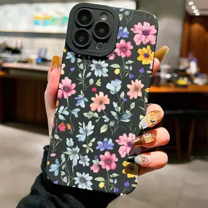 Floral Pattern Phone Case for Apple iPhone & Samsung Galaxy Models, Shockproof Design, Perfect Gift for Him Her Birthday
