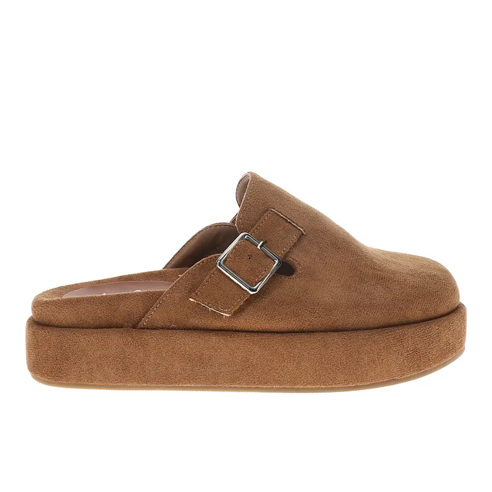 Corkys Womens Holidaze Platform Mule Clogs Casual - Brown Corkys Womens Holidaze Platform Mule Clogs Casual - Brown