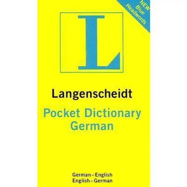 USED-Pocket German Dictionary: German-English / English-German: In The New German Spelling (Langenscheidt Pocket Dictionaries) by Langenscheidt (Turtleback)