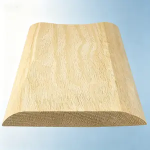Solid Red Oak Interior Door Threshold Strip 36 x 5 Inches Unfinished Wood Flooring Transition Reducer for Doorways Easy Installation