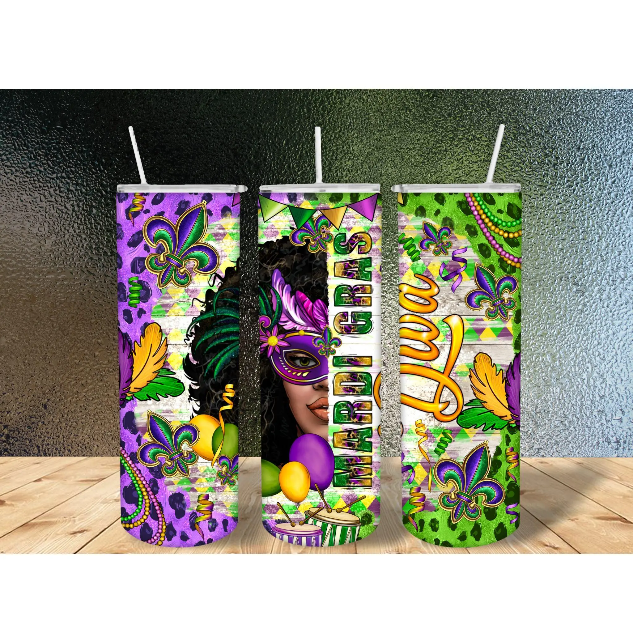 Mardi Gras Diva (20 oz Tumbler)