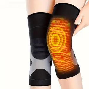 Graphene Self-Heating Knee Brace with Heating Function & Windproof - Heavy-Duty Warmth Suitable for Winter,, Joint Support - Self-Regulating Heating System, Textile Material for Outdoor & Daily Use
