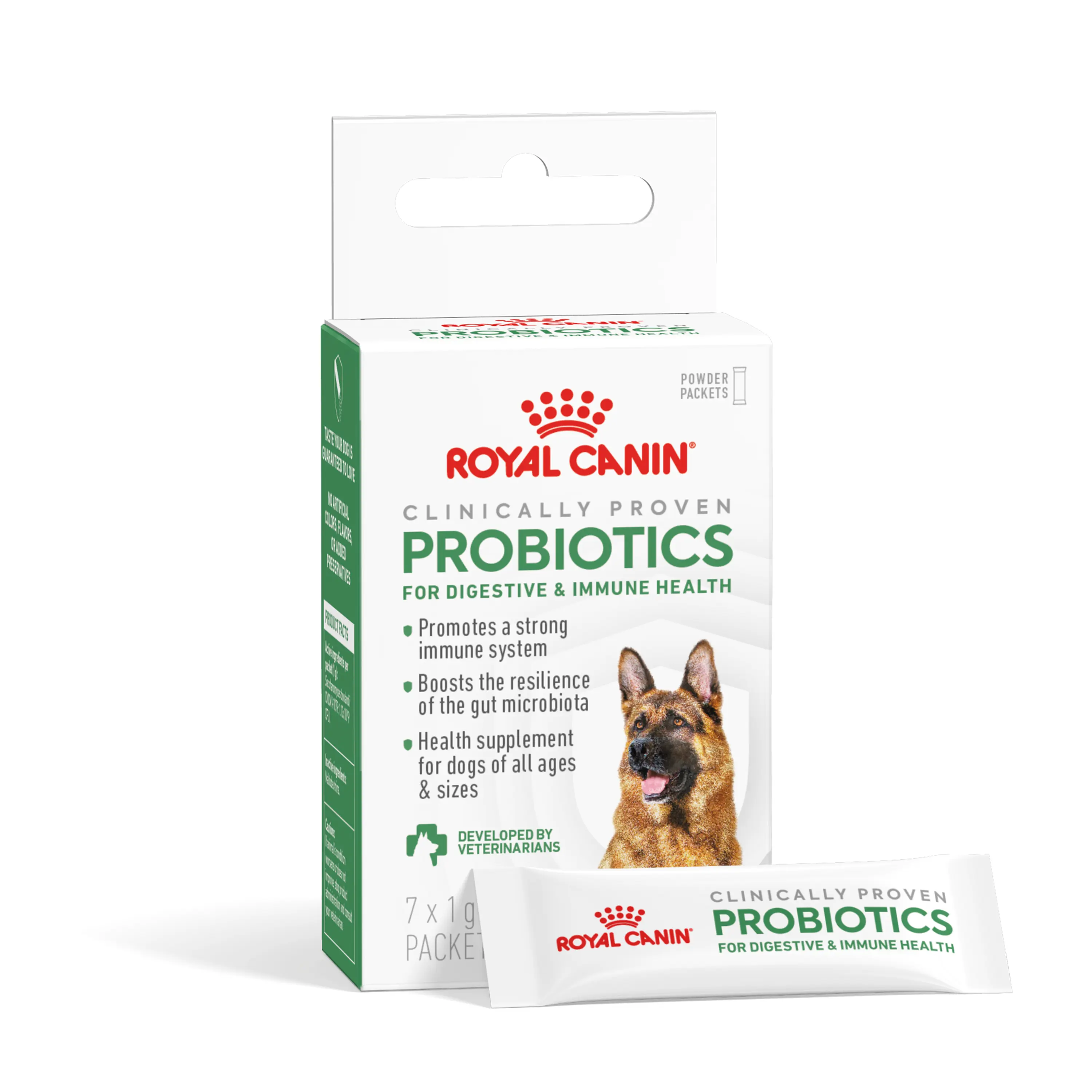 Royal Canin Dog Probiotic Powder Supplement - Digestive & Immune Health Support for All Ages Dogs, 7 Count