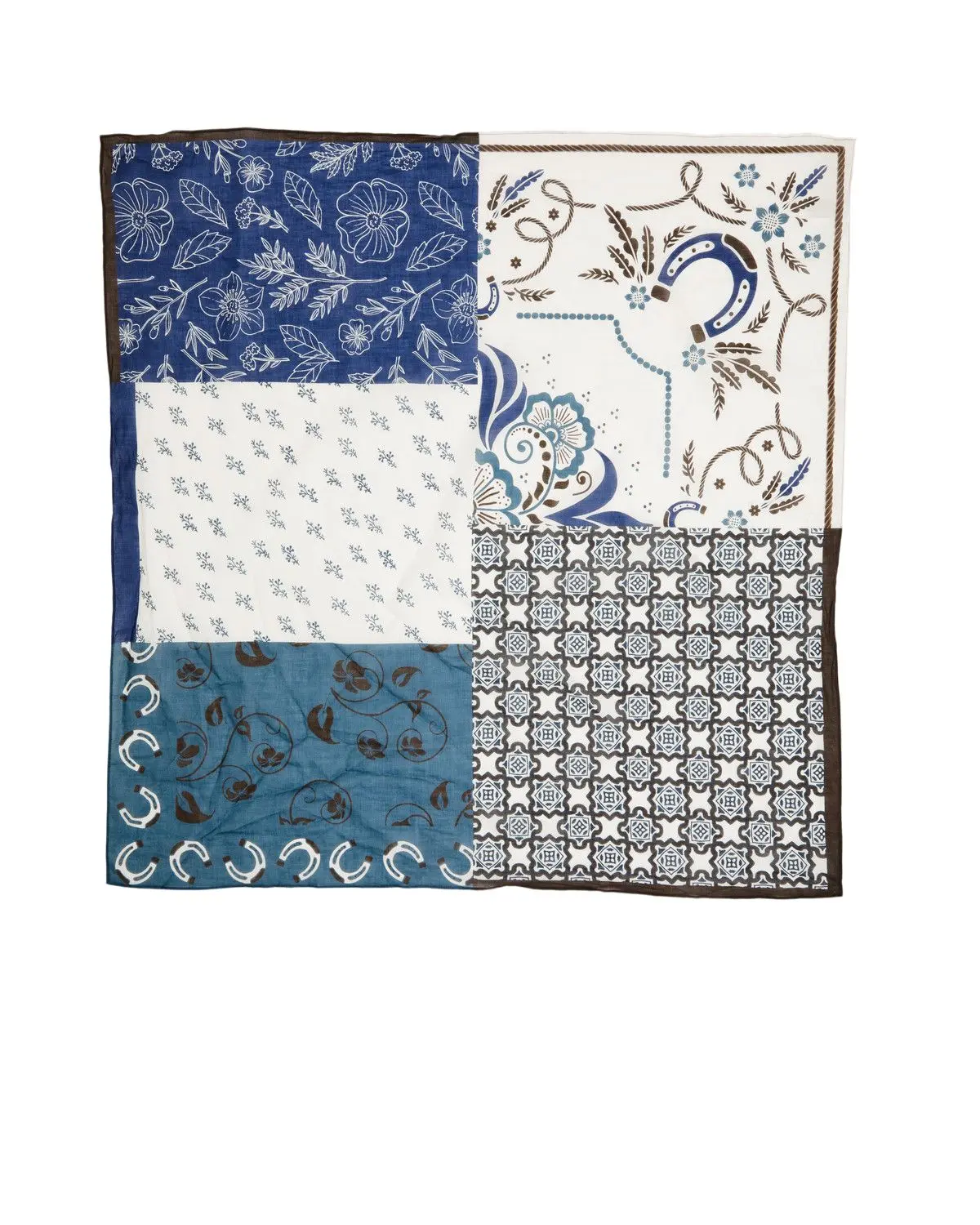 Shyanne Women's Women'S Penelope Patchwork Bandana - Sasu25bn1-Bl