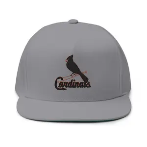 Stylish Cardinal Flat Bill Cap, Comfortable Cap for Cardinals Fans, Perfect for Casual Wear, Sports Events, Gifts